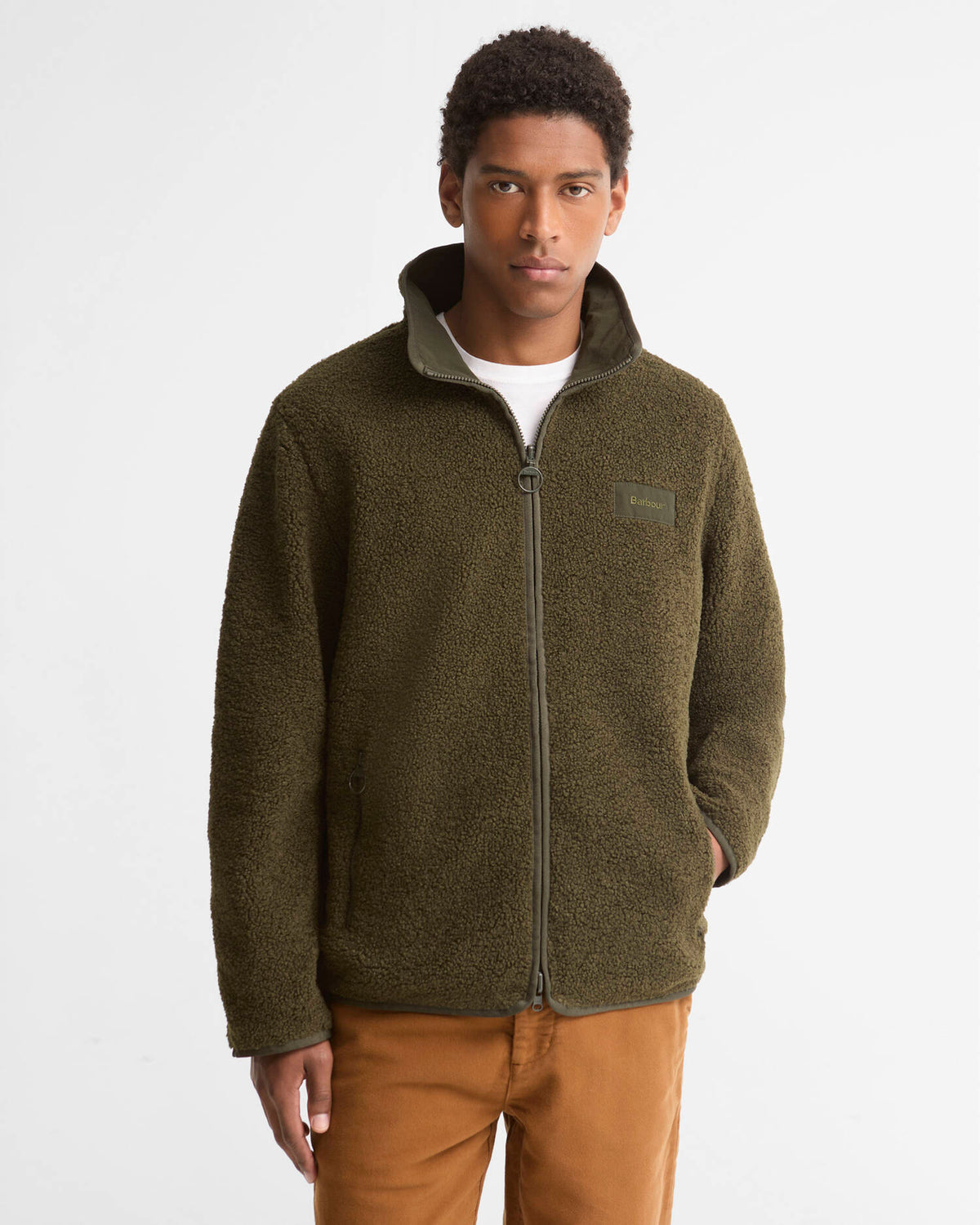 BARBOUR REVERSIBLE FLEECE - SAGE
