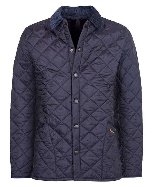 BARBOUR HERITAGE LIDDESDALE QUILT JACKET IN NAVY