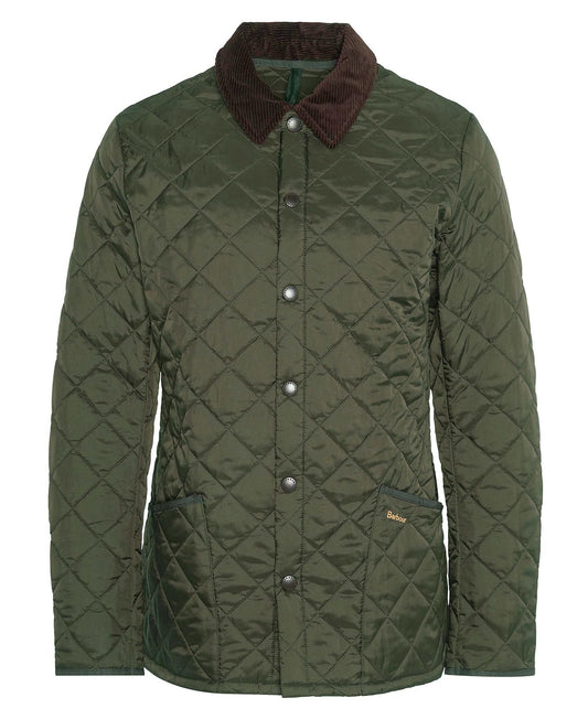 BARBOUR HERITAGE LIDDESDALE QUILT JACKET IN OLIVE