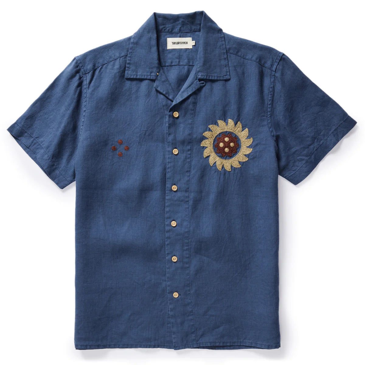 TAYLOR STITCH EMBROIDERED HAWTHORNE IN SEA GLASS HEMP in SEA GLASS HEMP — main product view