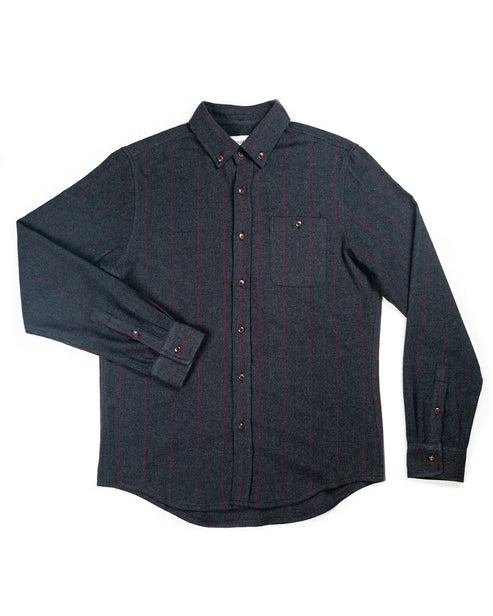 ANIÁN CASCADIAN TWILL SHIRT IN HEARTH product view
