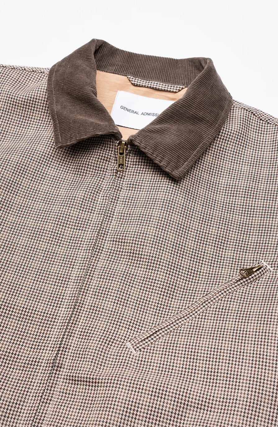 GENERAL ADMISSION PLAID JACKET IN BEIGE CHECK in BEIGE CHECK — view 2
