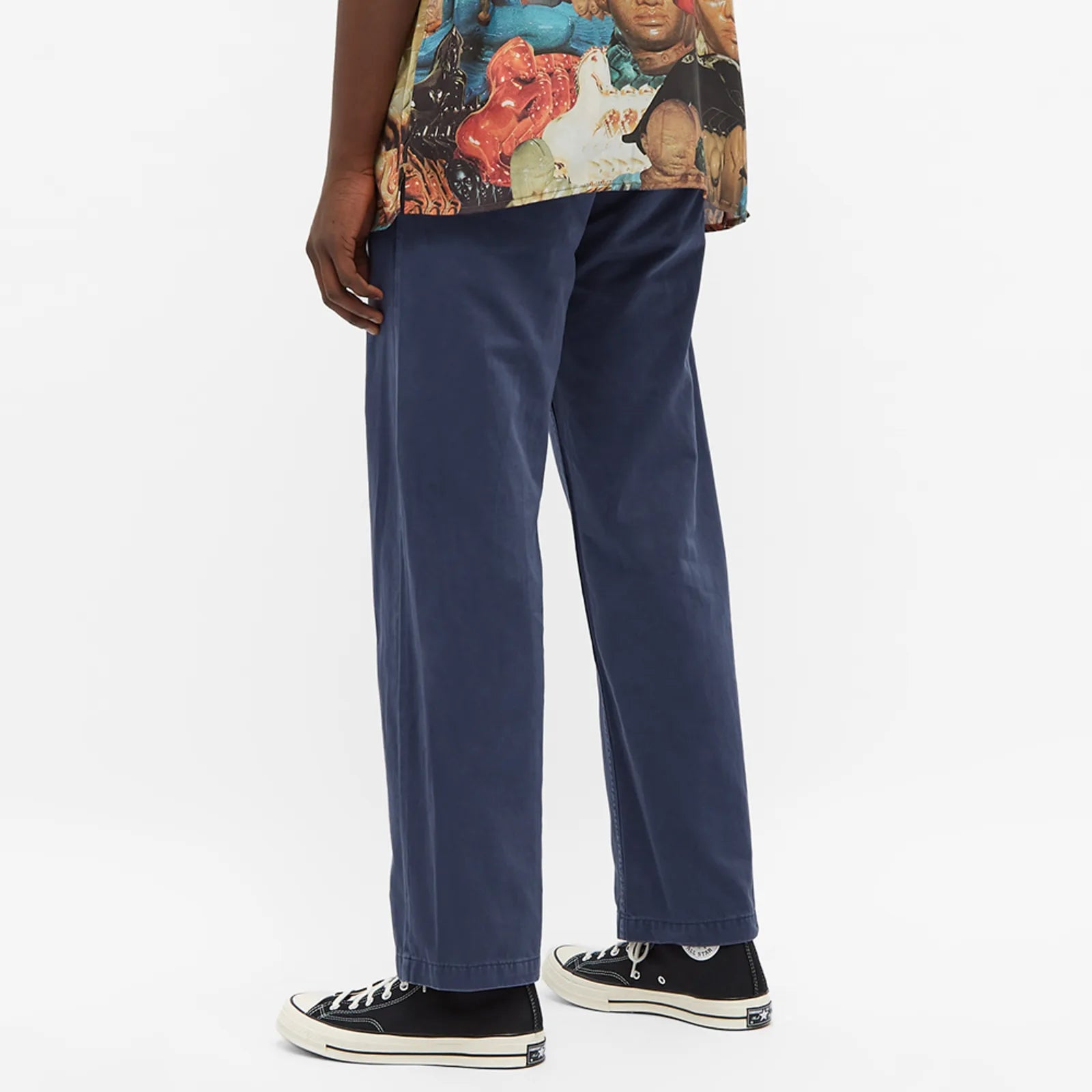 GENERAL ADMISSION PICO PANT IN NAVY in NAVY — view 3