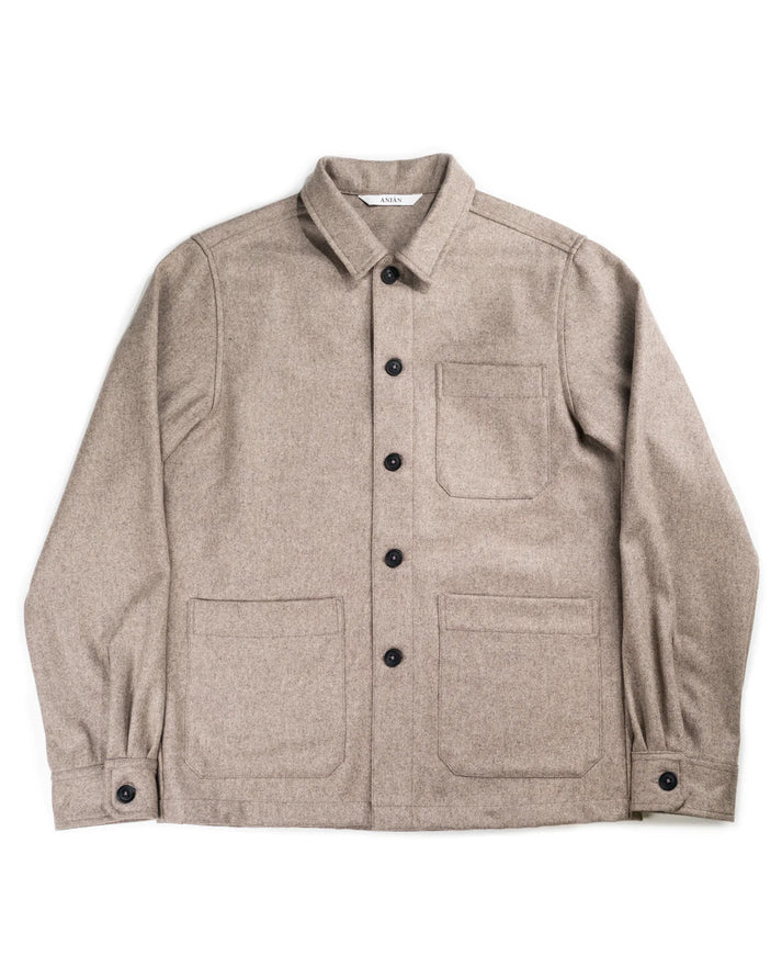ANIÁN METCHOSIN COAT IN ELK