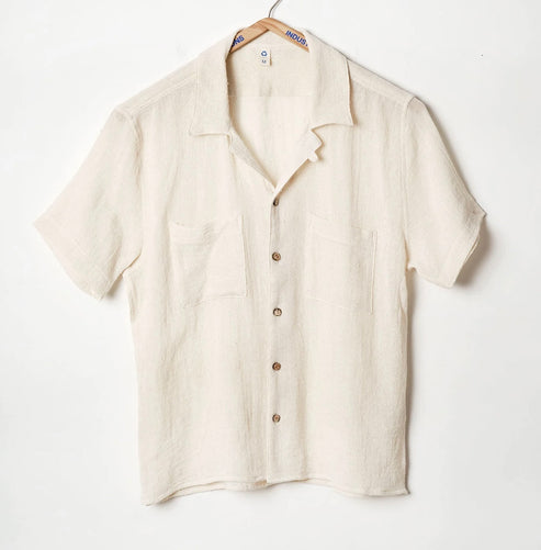 INDUSTRY OF ALL NATIONS NEW CAMP SHIRT IN COCO product view