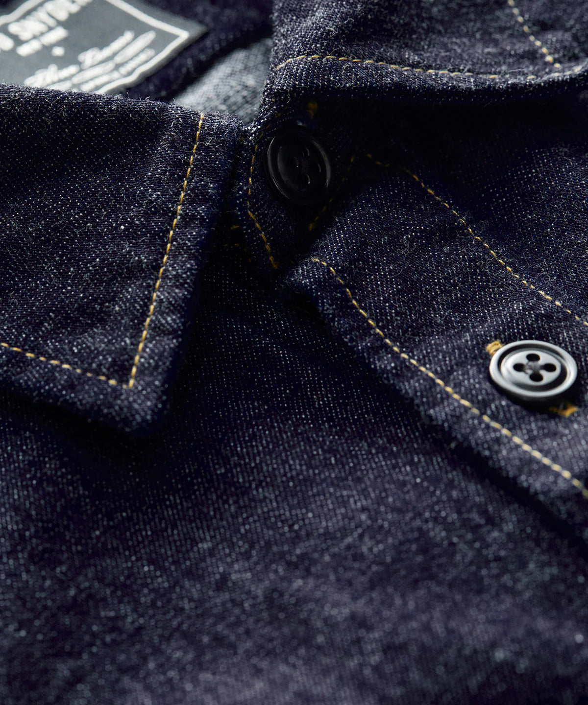 Todd Snyder - TODD SNYDER JAPANESE RAW SELVEDGE OVERSHIRT IN INDIGO - Rent With Thred