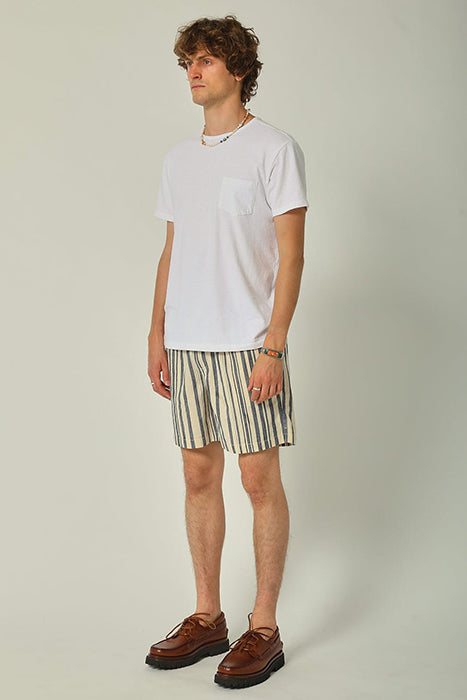 CORRIDOR CANVAS SHORTS IN STRIPES in STRIPES — main product view