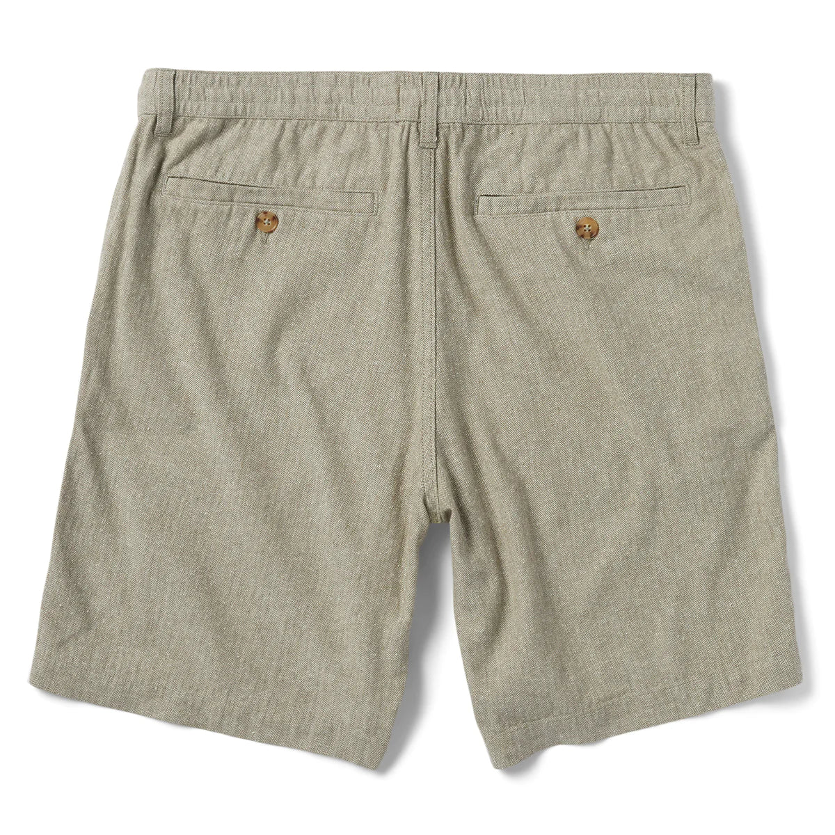 Taylor Stitch - TAYLOR STITCH EASY SHORT IN OLIVE HERRINGBONE - Rent With Thred