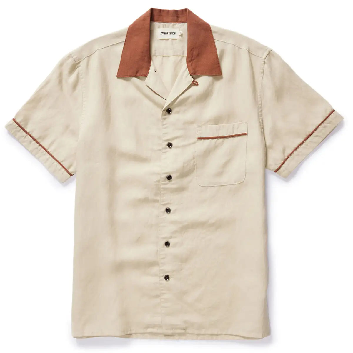 TAYLOR STITCH THE PALMER SHIRT IN DUNE in DUNE — main product view
