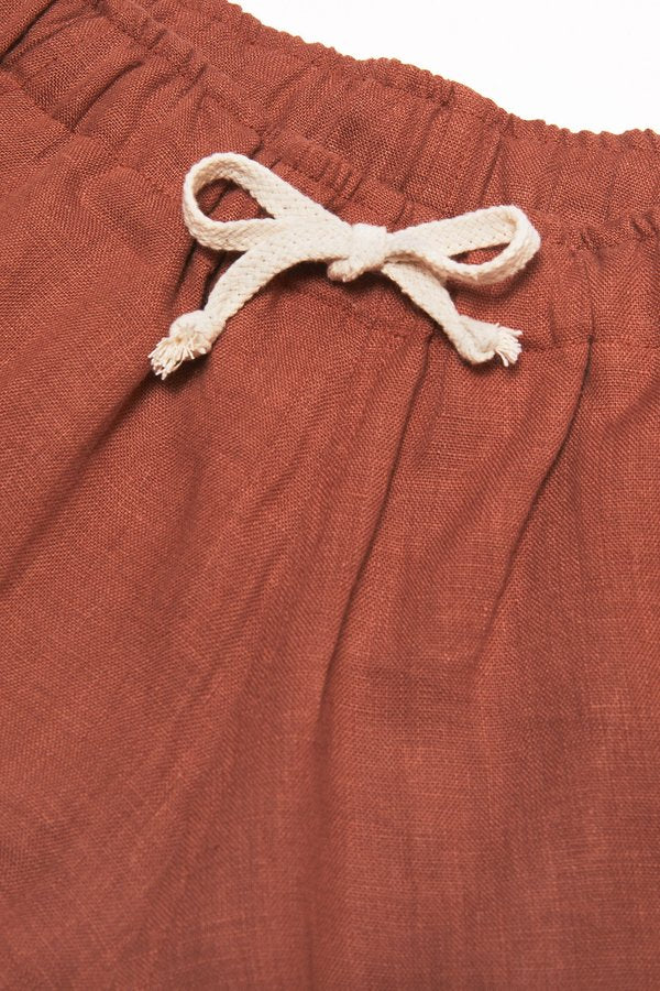 ALEX CRANE BO SHORTS IN SEQUOIA in SEQUOIA — view 3