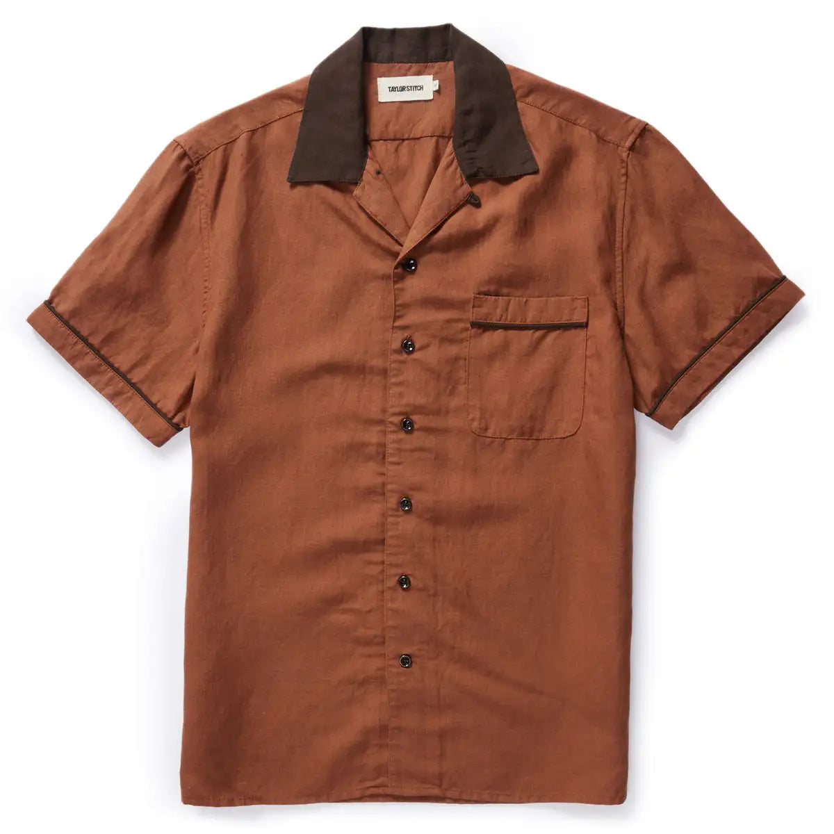 TAYLOR STITCH THE PALMER SHIRT IN DRIED GUAJILLO in DRIED GUAJILLO — main product view
