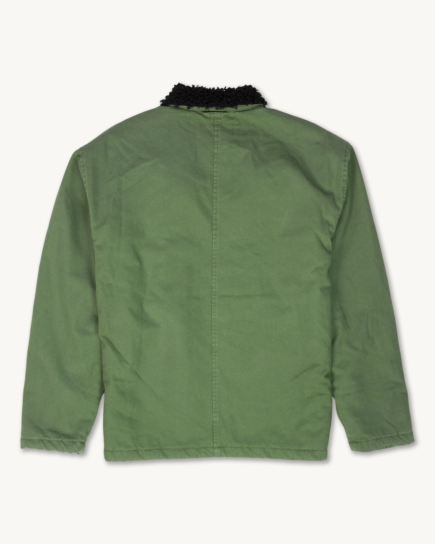 Imperfects - IMPERFECTS SHERPA SHEPHERDS SHIRT IN FATIGUE CANVAS - Rent With Thred