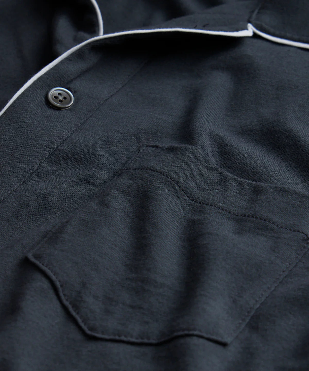TODD SNYDER MONTAUK TIPPED FULL PLACKET POLO IN RAILINGS in RAILINGS — view 4