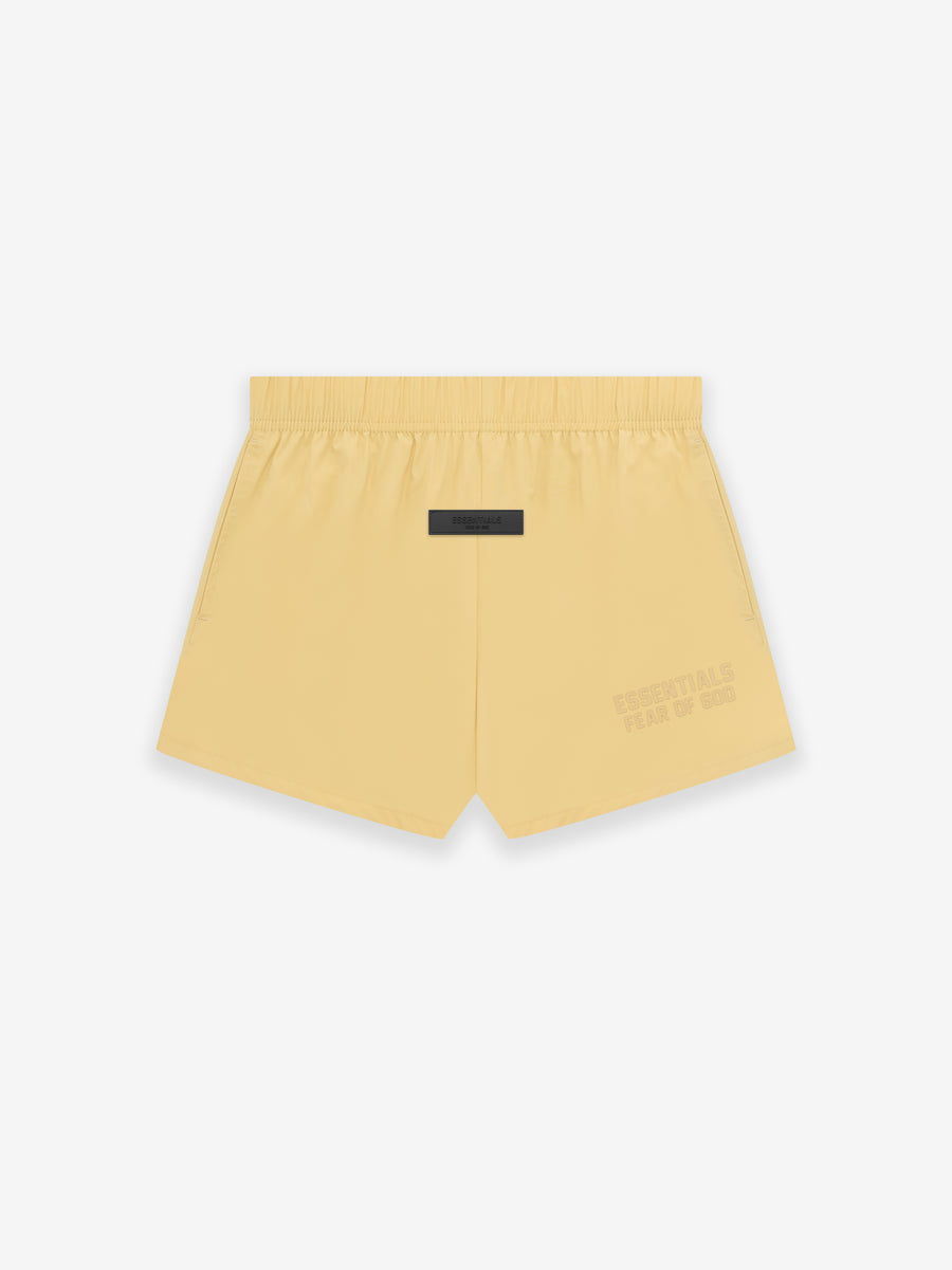 FEAR OF GOD - FEAR OF GOD RUNNING NYLON SHORTS IN LIGHT TUSCAN - Rent With Thred