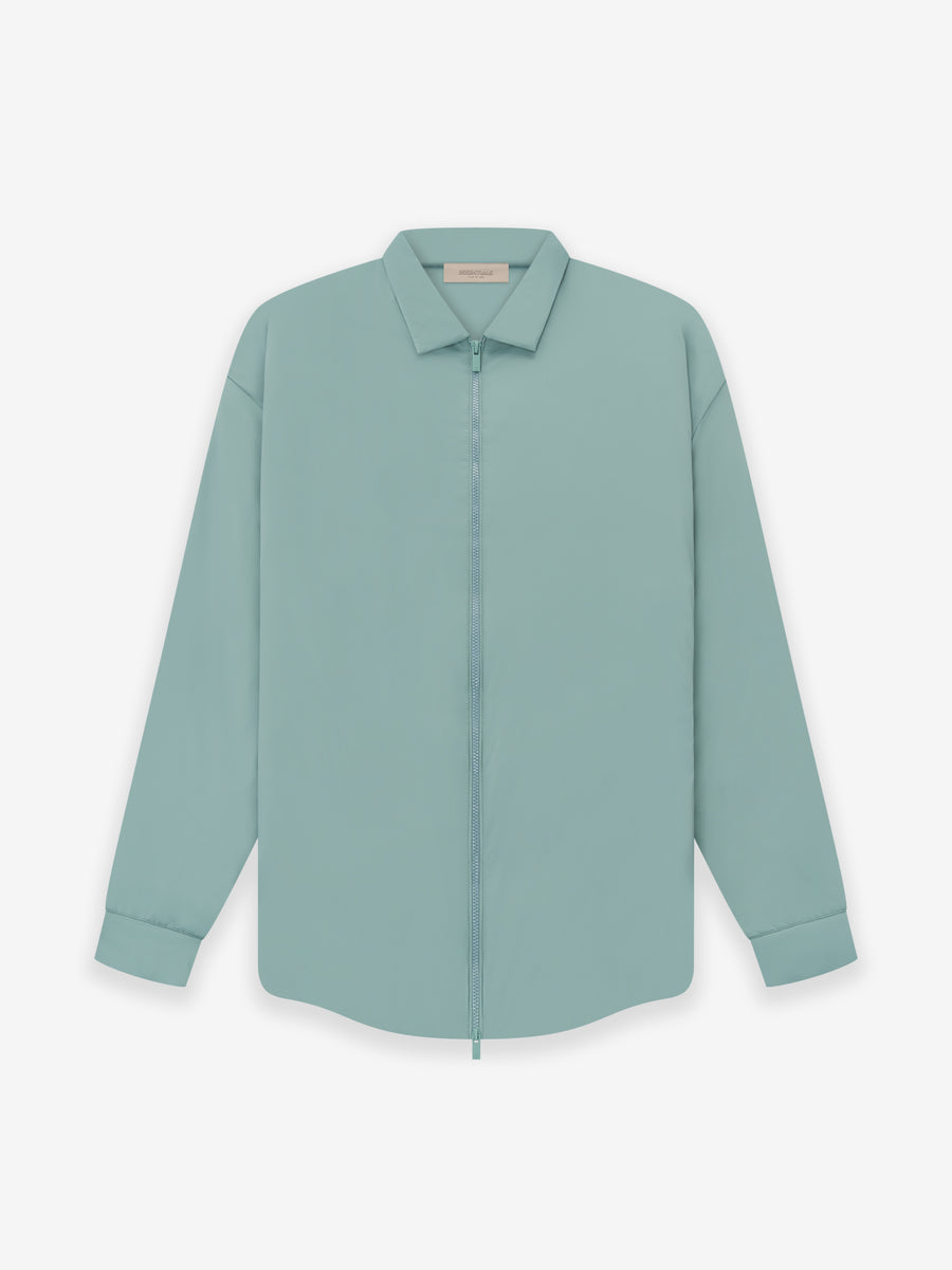 Fear of God - FEAR OF GOD FILLED NYLON SHIRT JACKET IN SYCAMORE - Rent With Thred