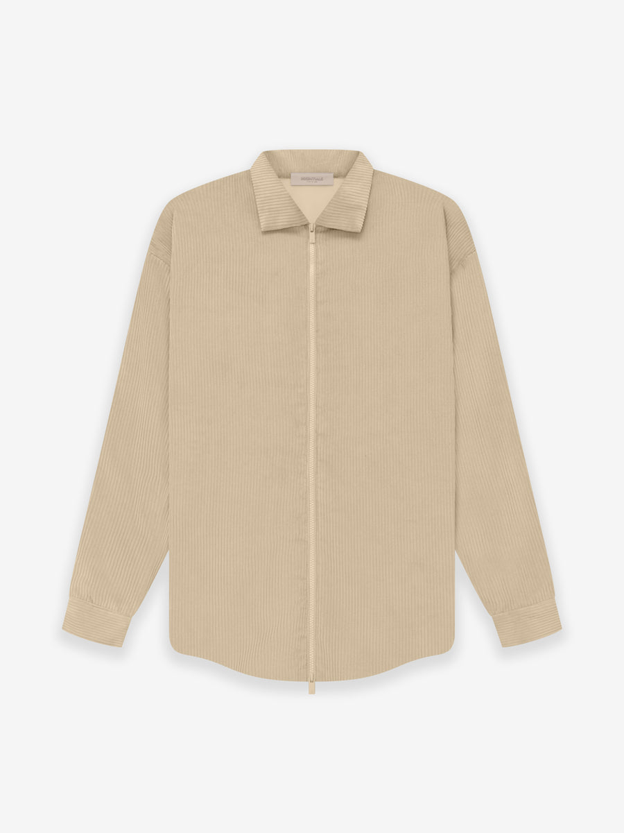 Fear of God - FEAR OF GOD CORDUROY SHIRT JACKET IN SAND - Rent With Thred