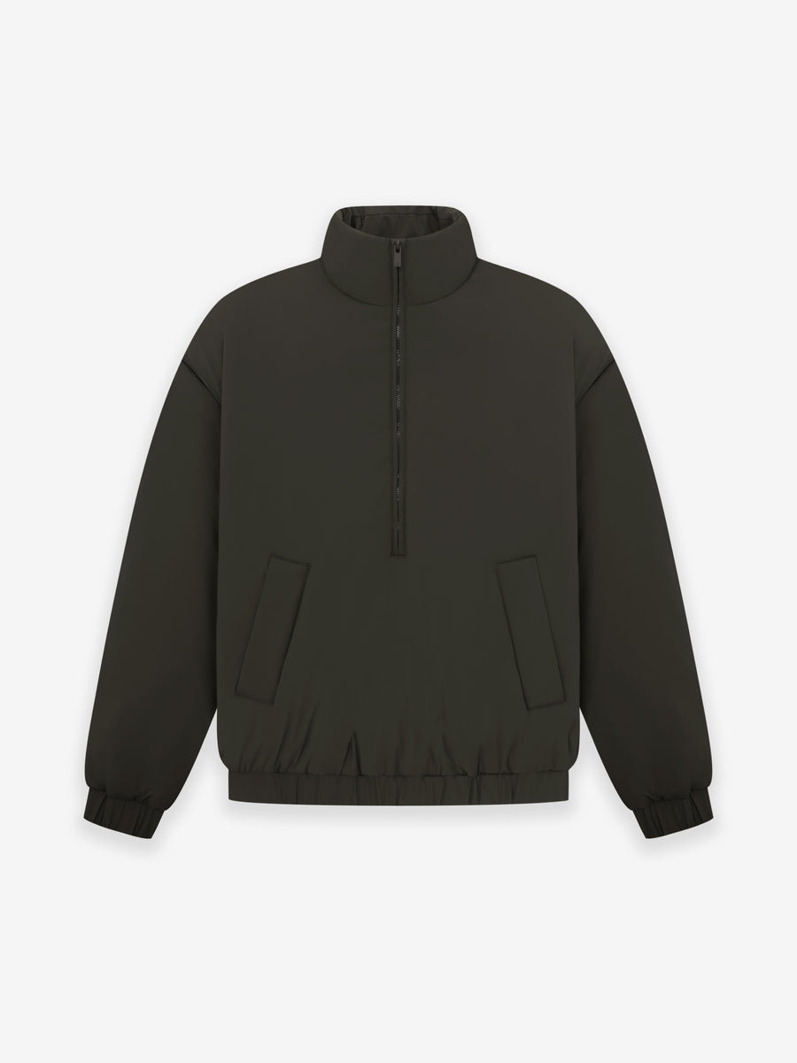 Fear of God - FEAR OF GOD NYLON PUFFER JACKET IN OFF BLACK - Rent With Thred