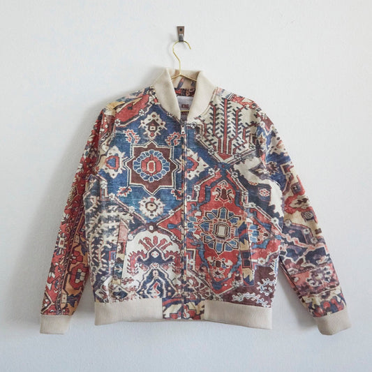 King Kennedy Rugs - KING KENNEDY RUGS DRON BAKHITARI BOMBER - Rent With Thred