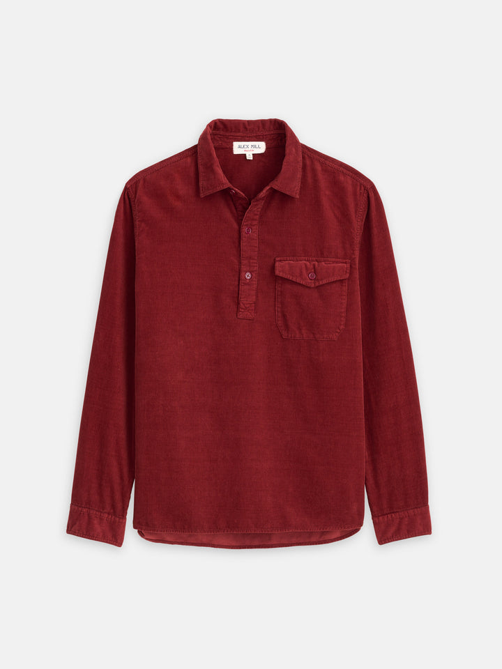 Alex Mill - ALEX MILL CARTER POPOVER SHIRT IN FINE WALE CORDUROY - Rent With Thred