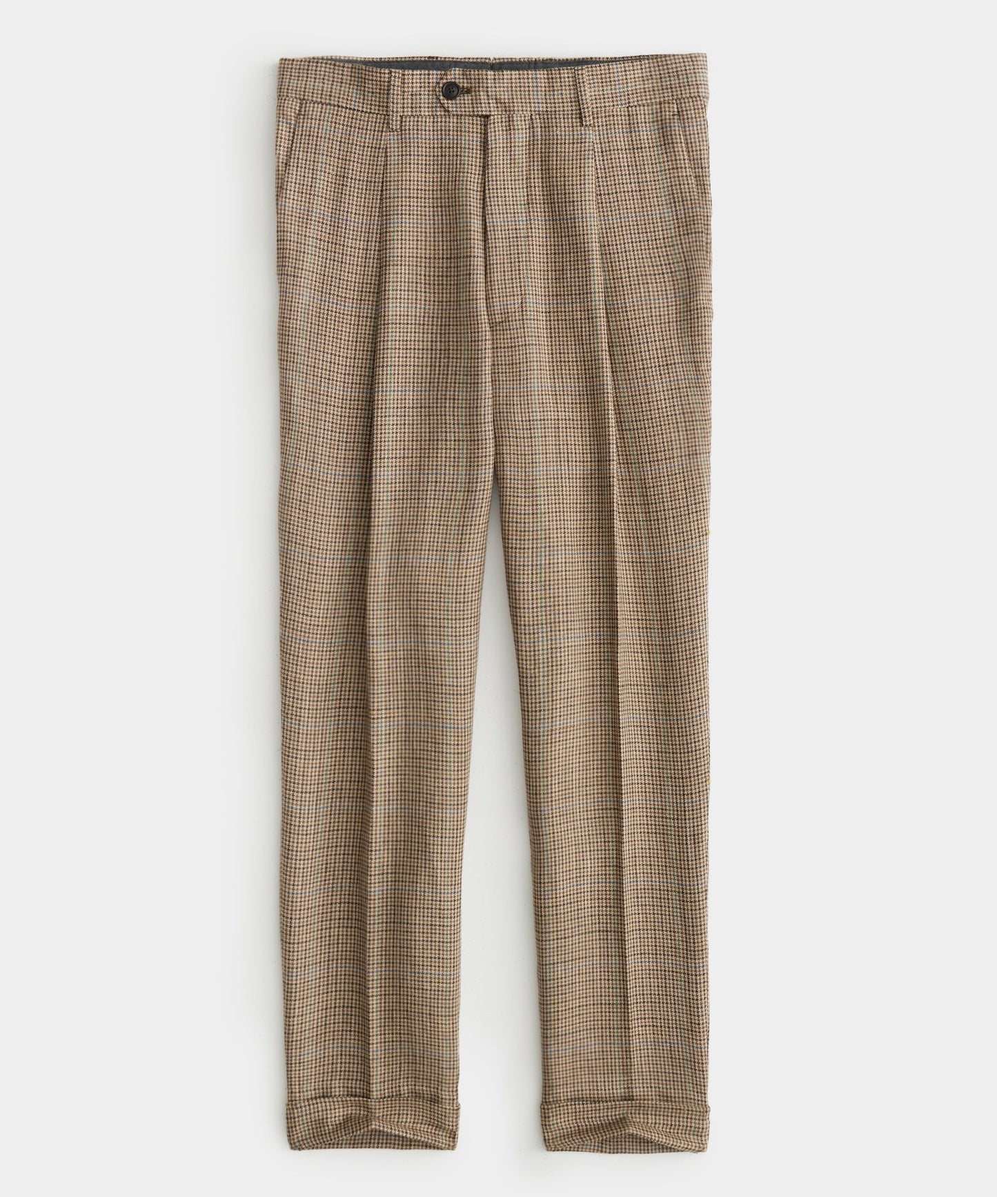 Todd Snyder - TODD SNYDER HOUNDSTOOTH MADISON PANT IN BROWN - Rent With Thred