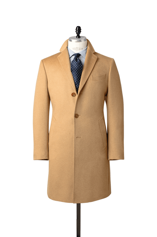 Knot Standard - KNOT STANDARD CAMEL OVERCOAT - Rent With Thred