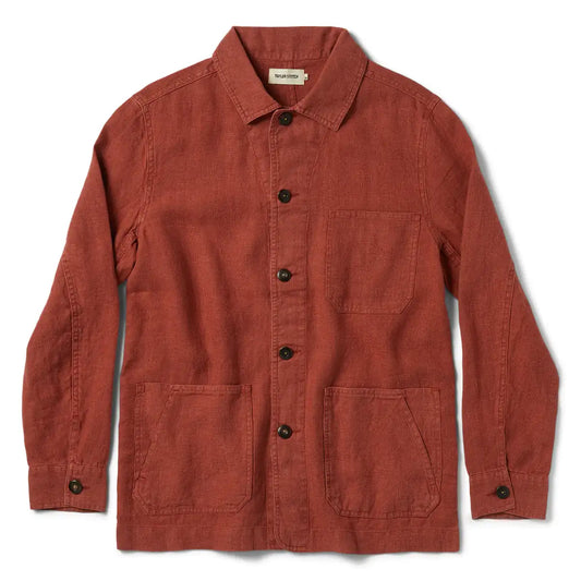 Taylor Stitch - TAYLOR STITCH OJAI JACKET IN RUST HEMP - Rent With Thred