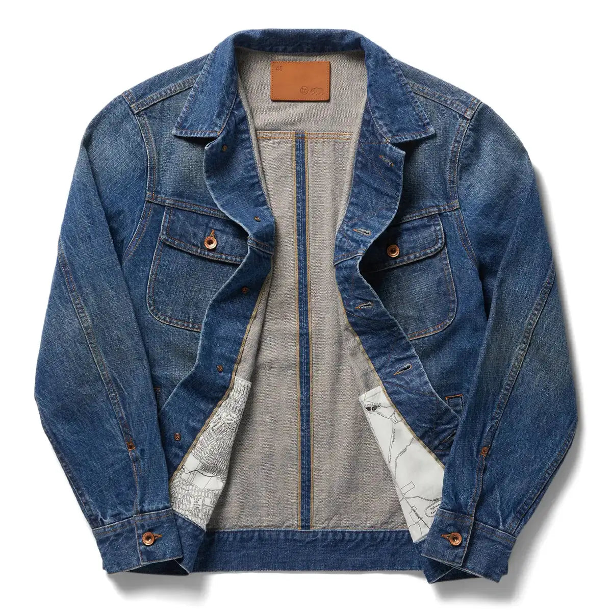 Taylor Stitch - TAYLOR STITCH THE LONG HAUL JACKET IN SAWYER WASH ORGANIC SELVAGE - Rent With Thred