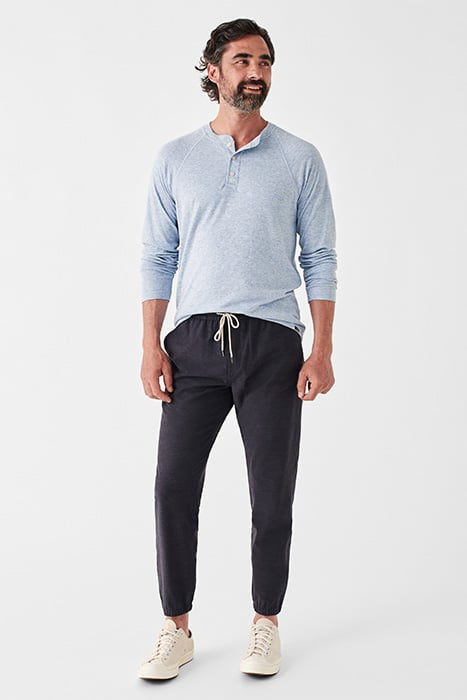 Faherty - FAHERTY ALL DAY JOGGER IN CHARCOAL - Rent With Thred