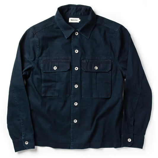 Taylor Stitch - TAYLOR STITCH THE HBT JACKET IN WASHED NAVY - Rent With Thred