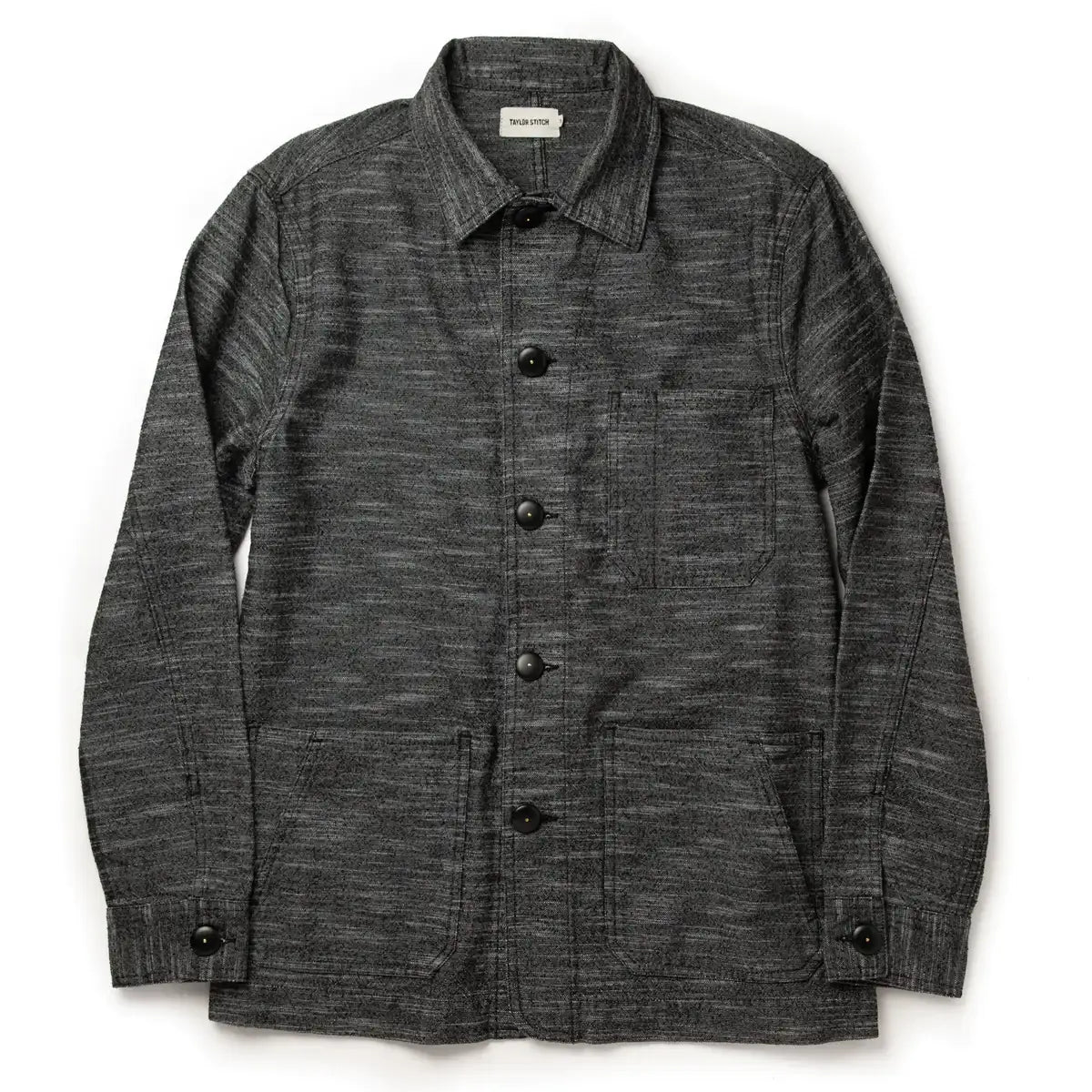 Taylor Stitch - TAYLOR STITCH THE OJAI JACKET IN BLACK CROSS DYE - Rent With Thred