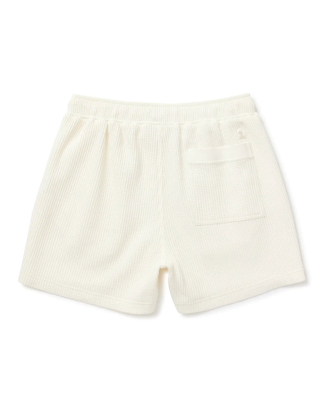 Dandy Del Mar - DANDY DEL MAR THE CANNES WAFFLE KNIT SHORTS IN VINTAGE IVORY - Rent With Thred