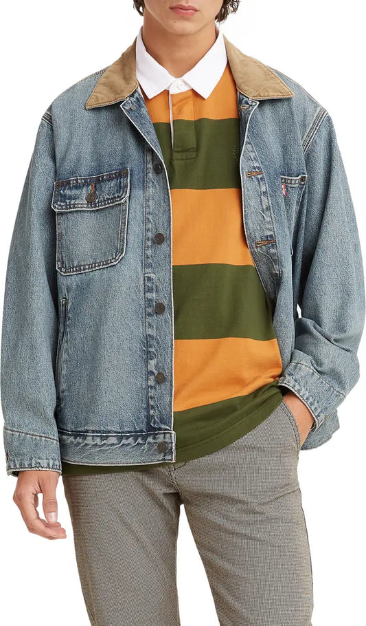 Levi's - LEVI’S PREMIUM SUNSET DENIM TRUCKER JACKET - Rent With Thred