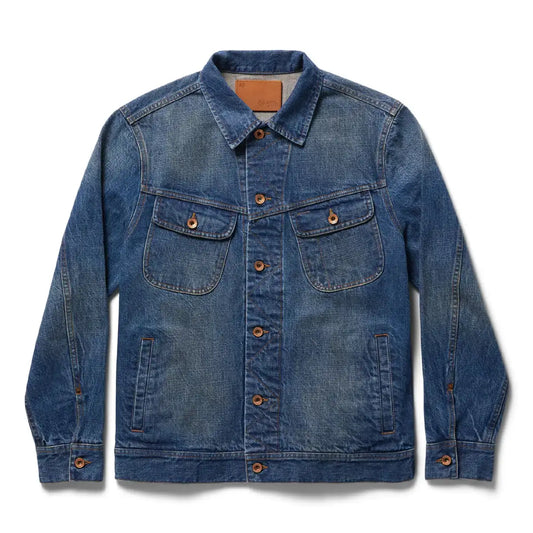 Taylor Stitch - TAYLOR STITCH THE LONG HAUL JACKET IN SAWYER WASH ORGANIC SELVAGE - Rent With Thred