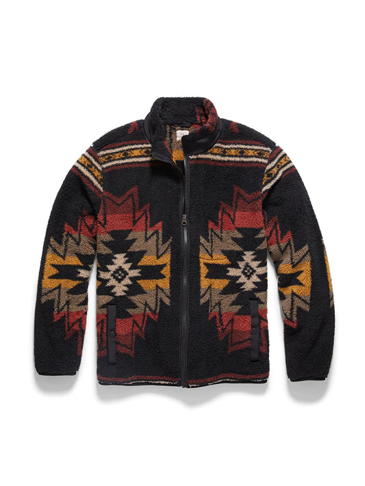 Faherty - FAHERTY DOUG GOOD FEATHER HIGH PILE FLEECE FULL ZIP - Rent With Thred