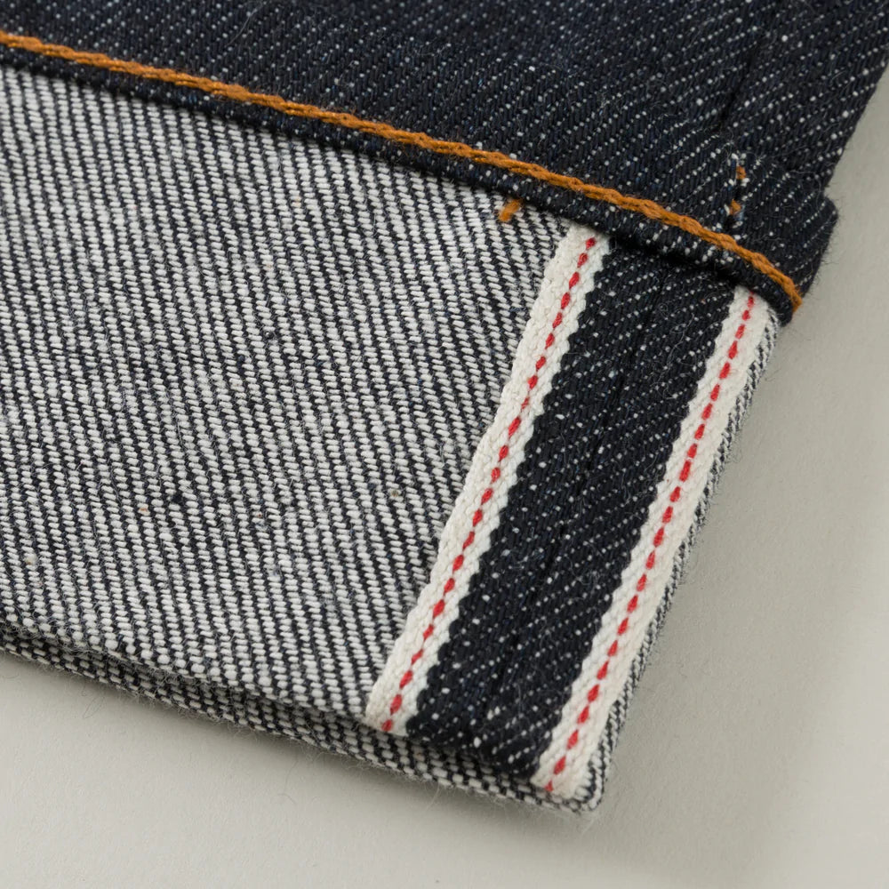 The Stronghold - THE STRONGHOLD ORIGINAL FIT 10.5 OZ INDIGO SELVEDGE RAW DENIM WITH SPICE STITCHING - Rent With Thred