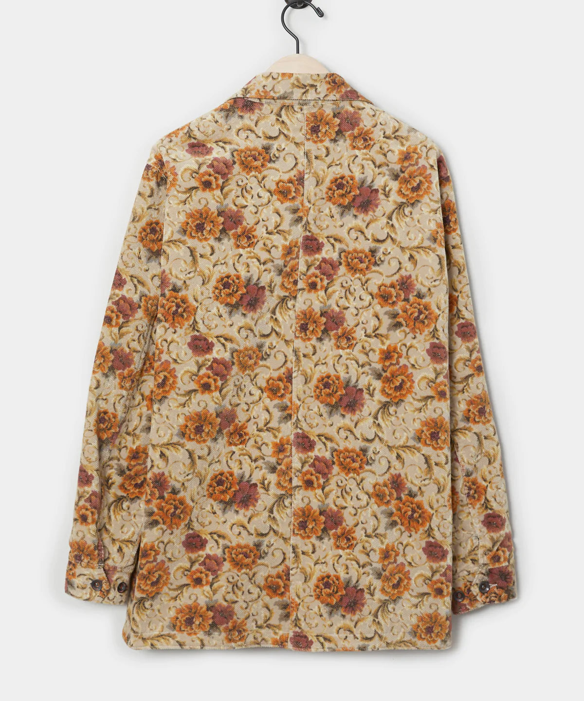 Todd Snyder - TODD SNYDER JAPANESE CORDUROY BARN JACKET IN CREAM FLORAL - Rent With Thred