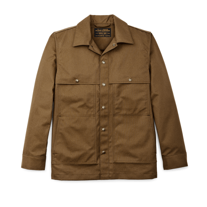 Filson - FILSON DRY TIN CLOTH JAC-SHIRT IN SEPIA - Rent With Thred