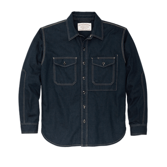 Filson - FILSON DENIM WORK SHIRT IN MID-WASH INDIGO - Rent With Thred