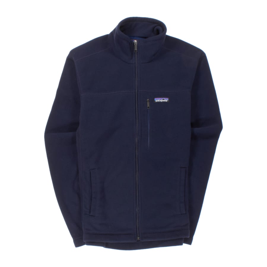 Patagonia - PATAGONIA WORN WEAR MEN'S MICRO D JACKET IN NAVY BLUE - Rent With Thred